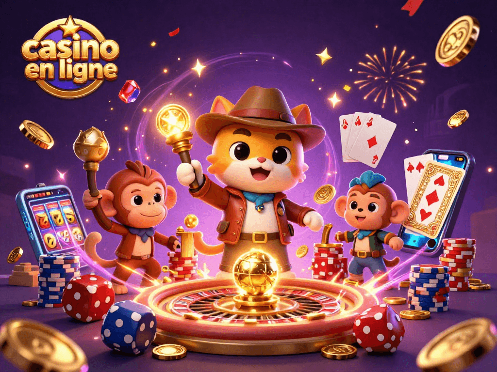 Révélez des trésors dans les casinos en ligne avec des personnages animés et des éléments ludiques.