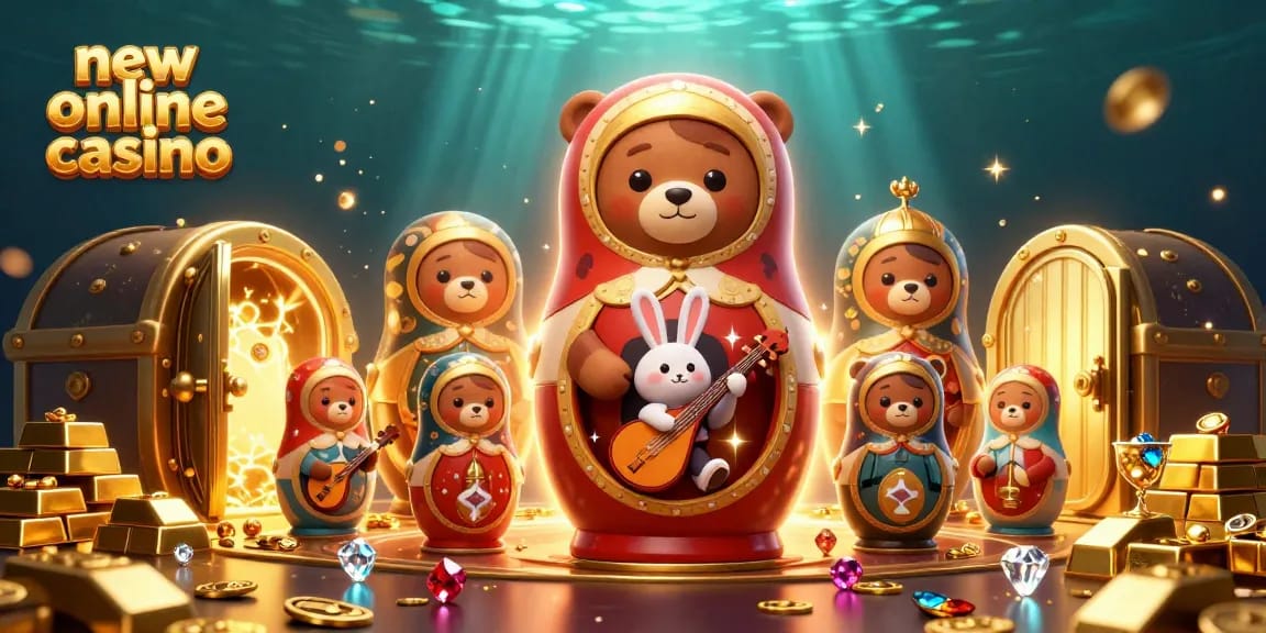 Experience the thrill at new online casinos with vibrant characters and golden treasures!