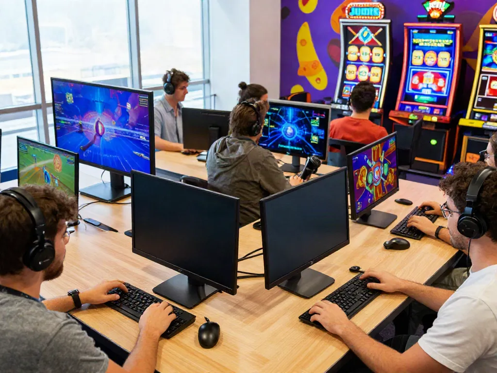 Engaging online gaming experience on http://debet-onl.com, showcasing diverse players enjoying lively digital entertainment.