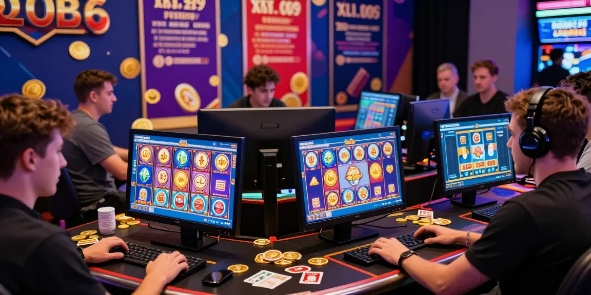 UK players enjoying the thrill of USA online casinos at https://aboutobo.com with vibrant graphics and interactive gameplay.