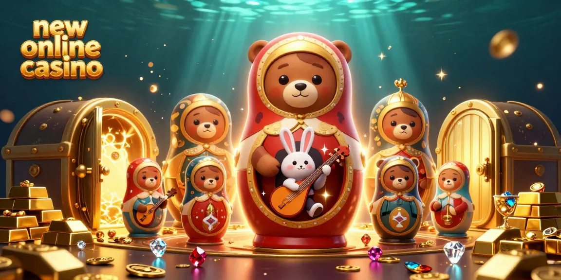 Experience the thrill at new online casinos with vibrant characters and golden treasures!
